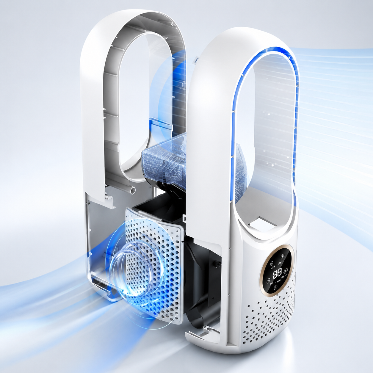 Ventiq - Climatiseur Portable Économique Format Mini