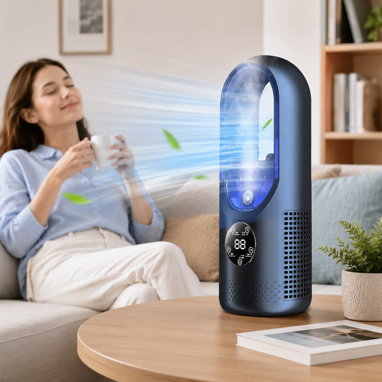 Ventiq - Climatiseur Portable Économique Format Mini