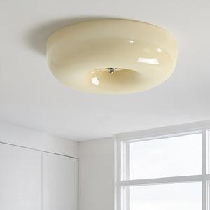 Auralia Plafonnier Moderne en Verre Tourbillonnant