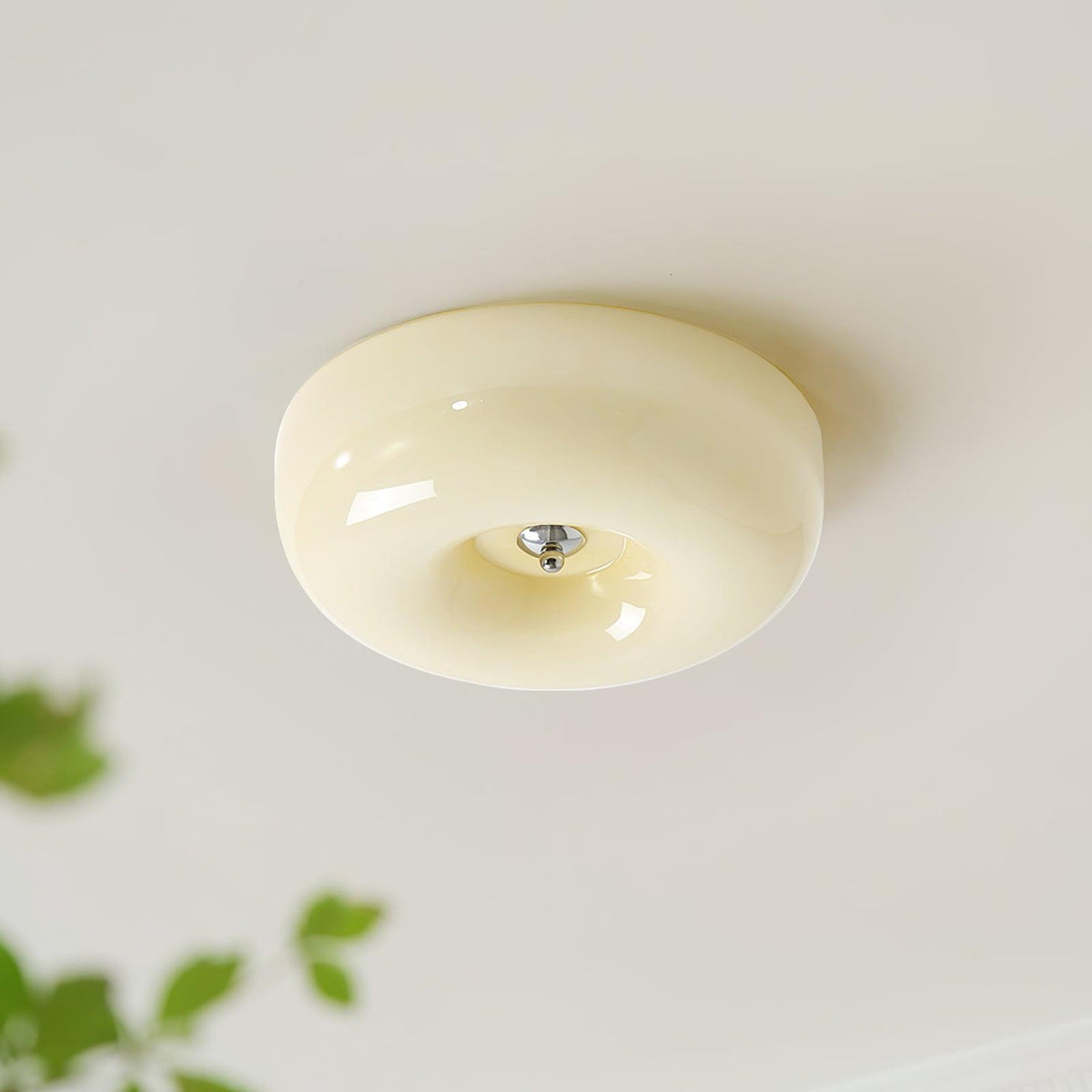 Auralia Plafonnier Moderne en Verre Tourbillonnant
