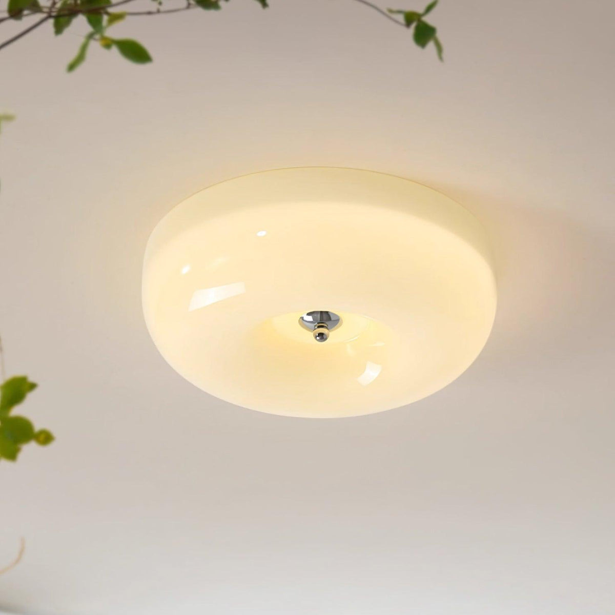 Auralia Plafonnier Moderne en Verre Tourbillonnant