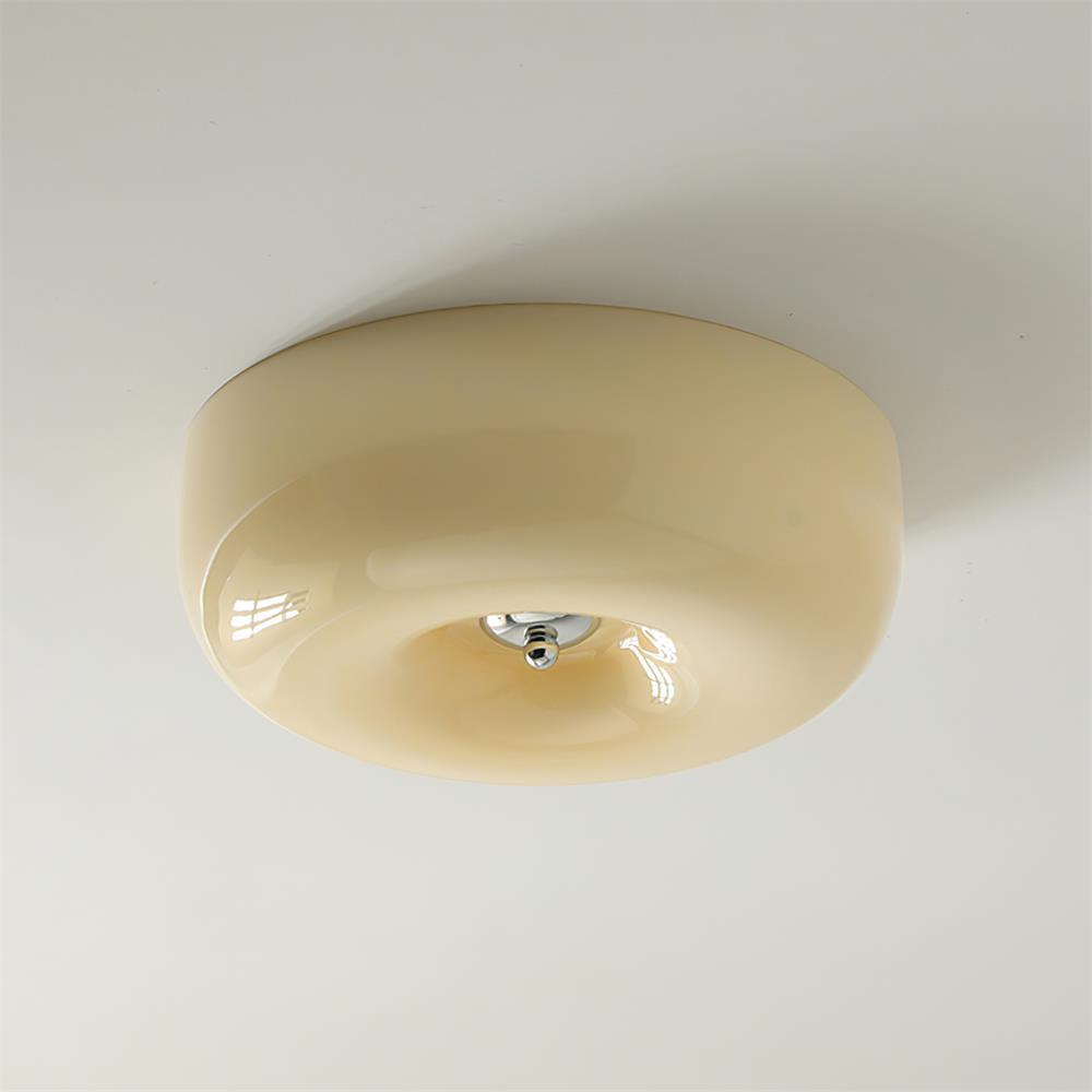 Auralia Plafonnier Moderne en Verre Tourbillonnant