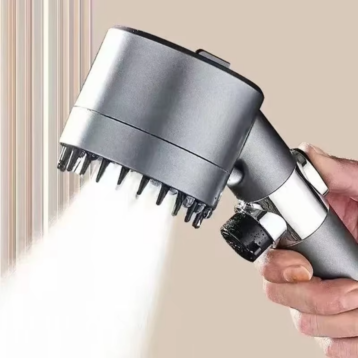 Pommeau de douche haute pression avec filtration – Jet puissant et sensation spa à domicile