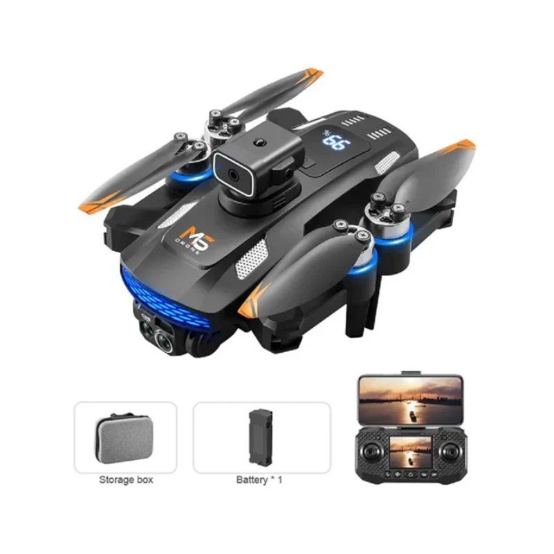 Drone Quadricoptère 8K Professionnel avec Caméra FPV et Télécommande Écran WiFi