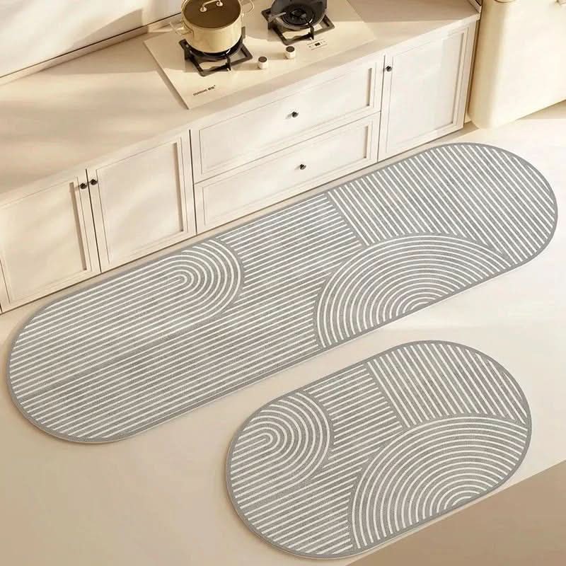Tapis de Cuisine Antidérapant Anti-Fatigue Rembourré – Mousse Confort