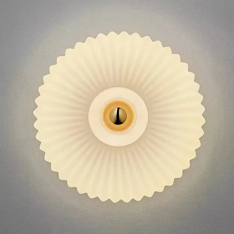 Vintage vegglampe i glass – tidløs design
