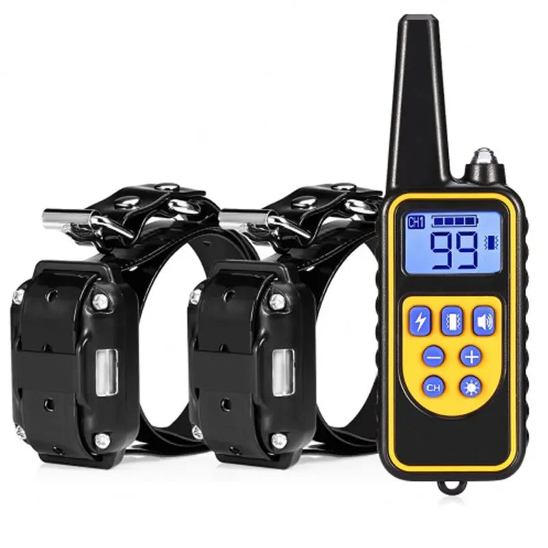Lupo Trainingshalsband mit Fernbedienung und einstellbarer Stimulation