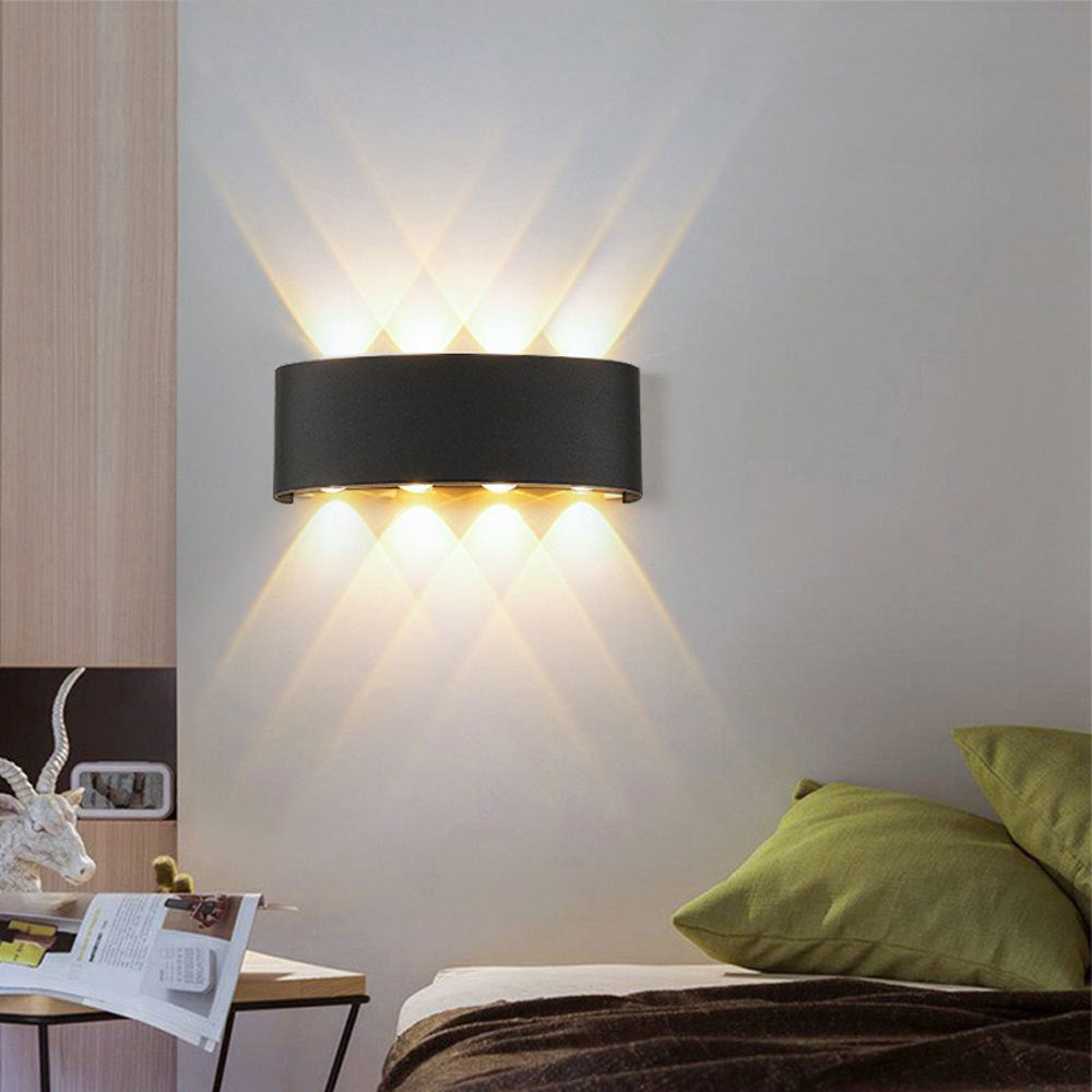 Applique murale Noir à Led pour intérieur