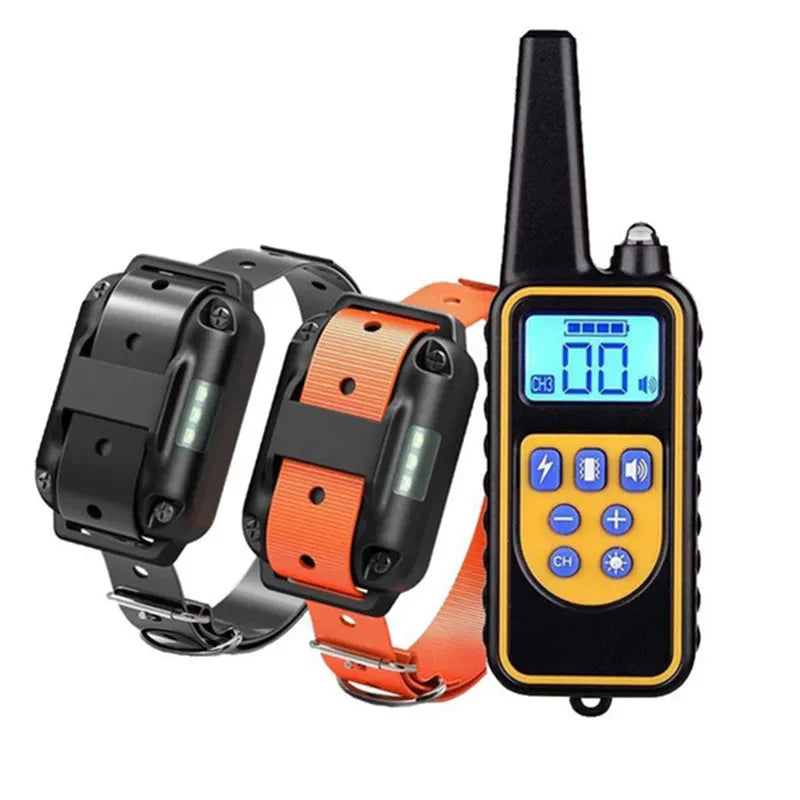 Lupo Trainingshalsband mit Fernbedienung und einstellbarer Stimulation