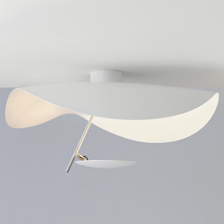 Aurevia Plafonnier  Feuille Moderne Blanc/Noir/Or Salon Chambre à Coucher