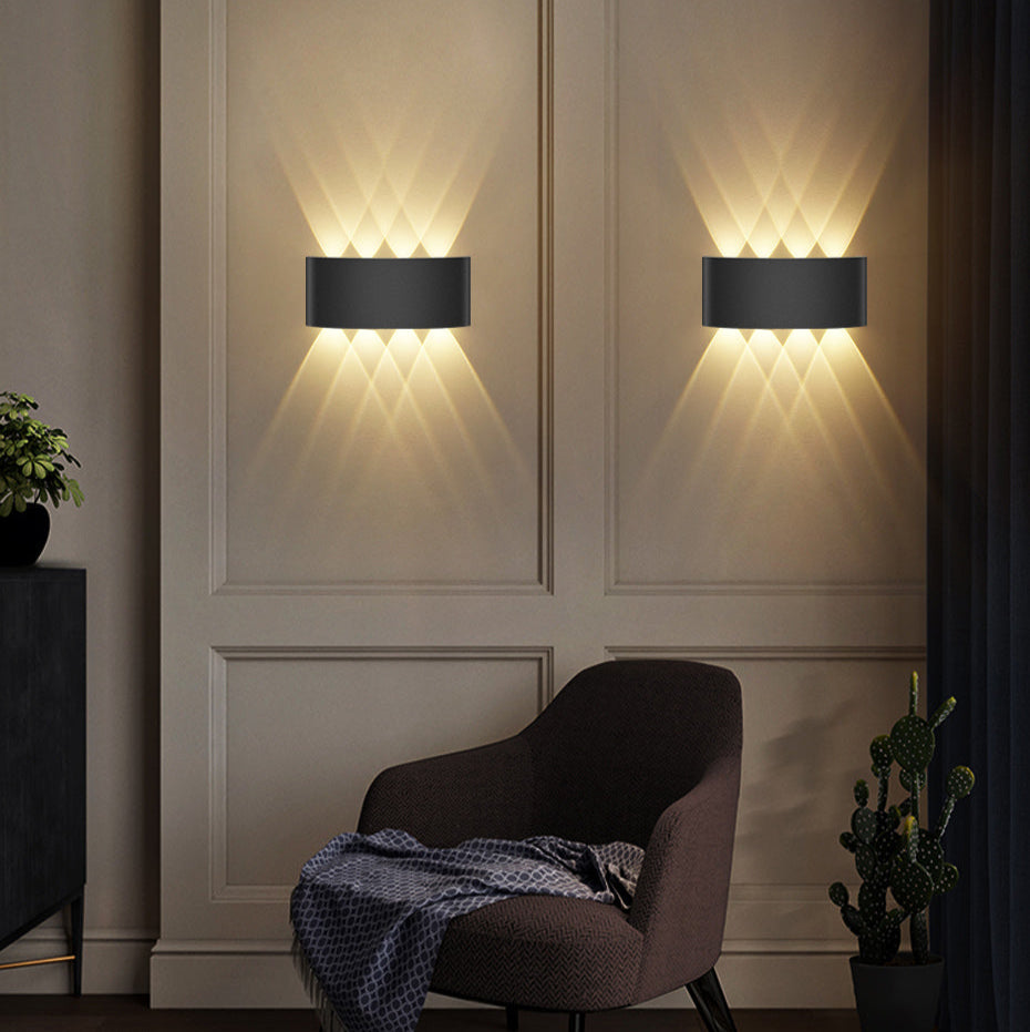 Applique murale Noir à Led pour intérieur