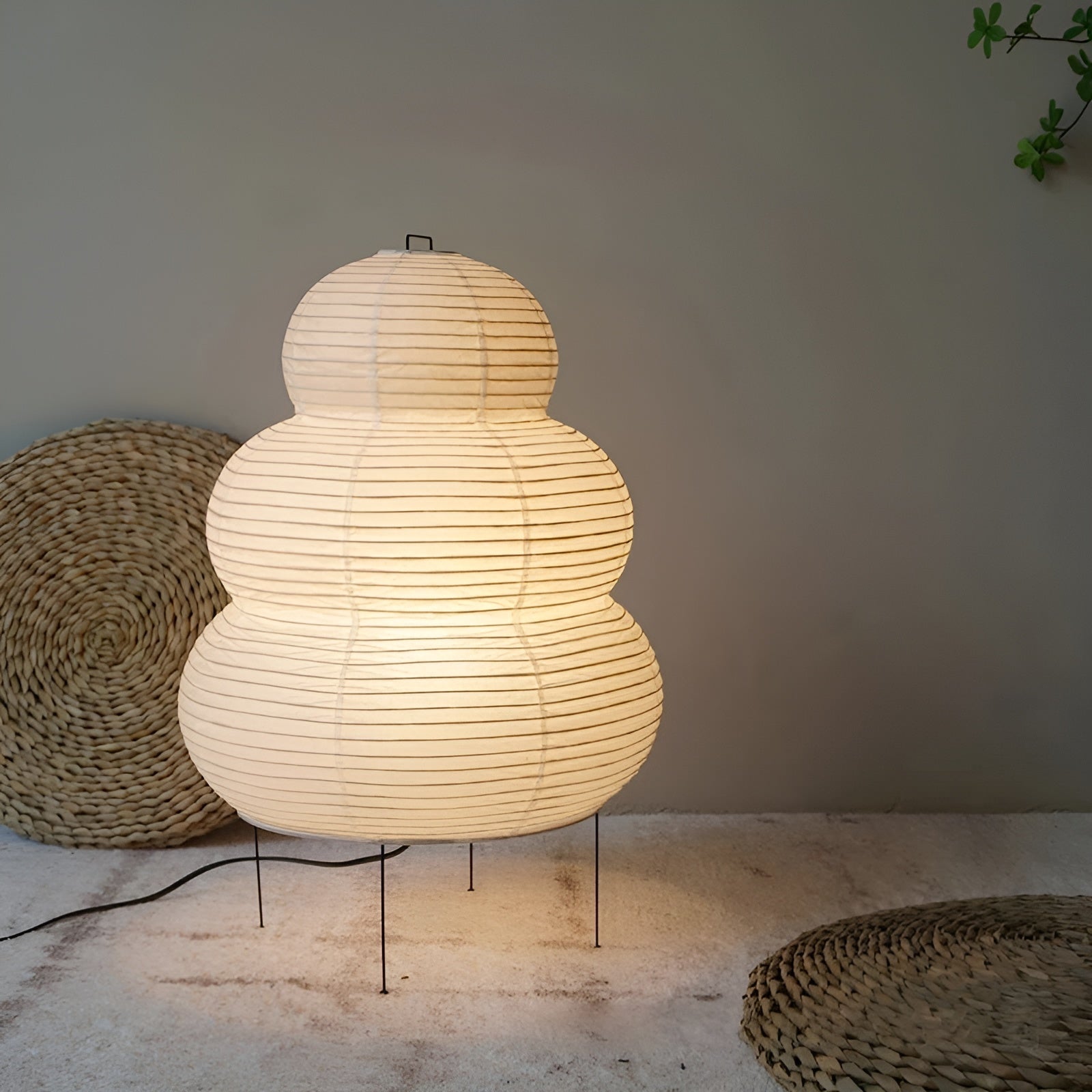 Satori – Japansk-inspirert bordlampe i rispapir