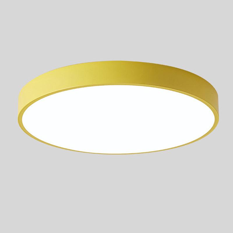 Plafonnier rond minimaliste