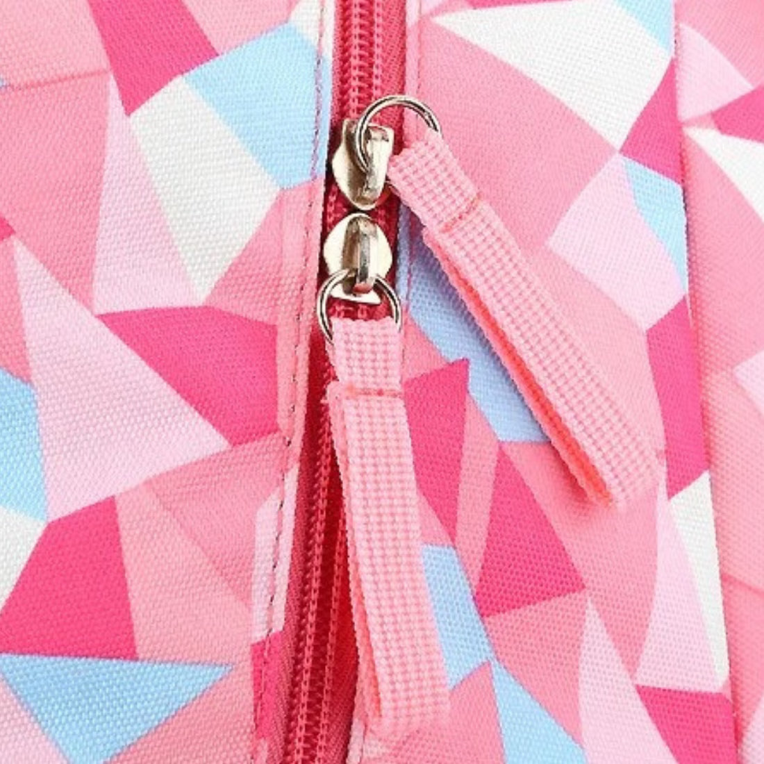 Cartable fille CM1 à motif géométrique