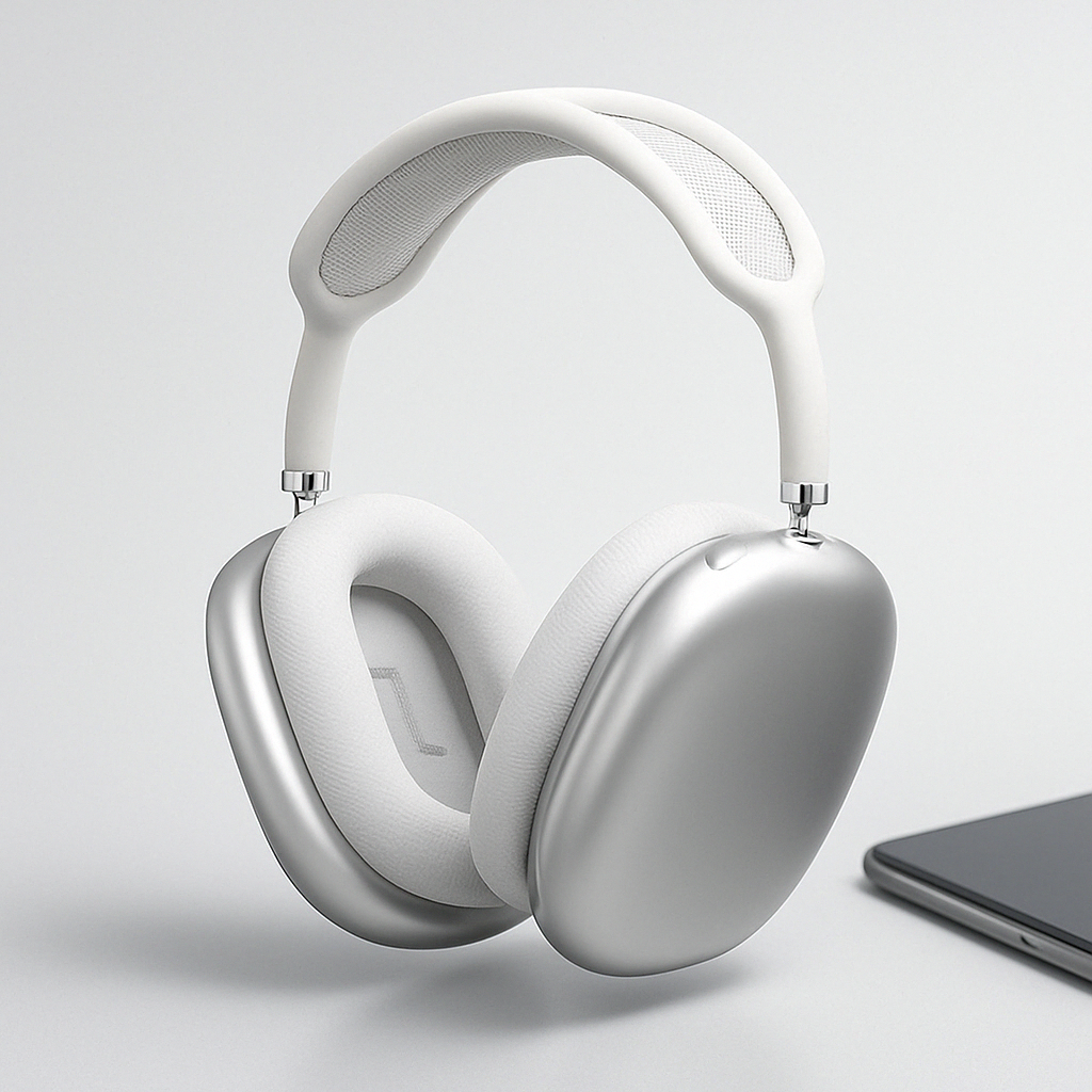 EchoVibe Bluetooth Noise Cancelling Casque Audio Over-Ear – Son Immersif et Confort Toute la Journée