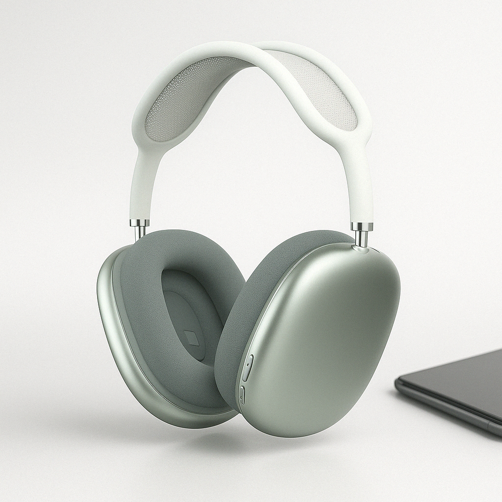 EchoVibe Bluetooth Noise Cancelling Casque Audio Over-Ear – Son Immersif et Confort Toute la Journée