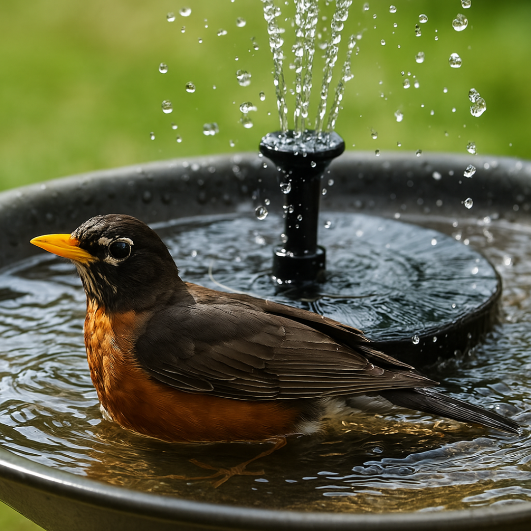 Fontaine à Énergie Solaire pour Extérieur - Jardin