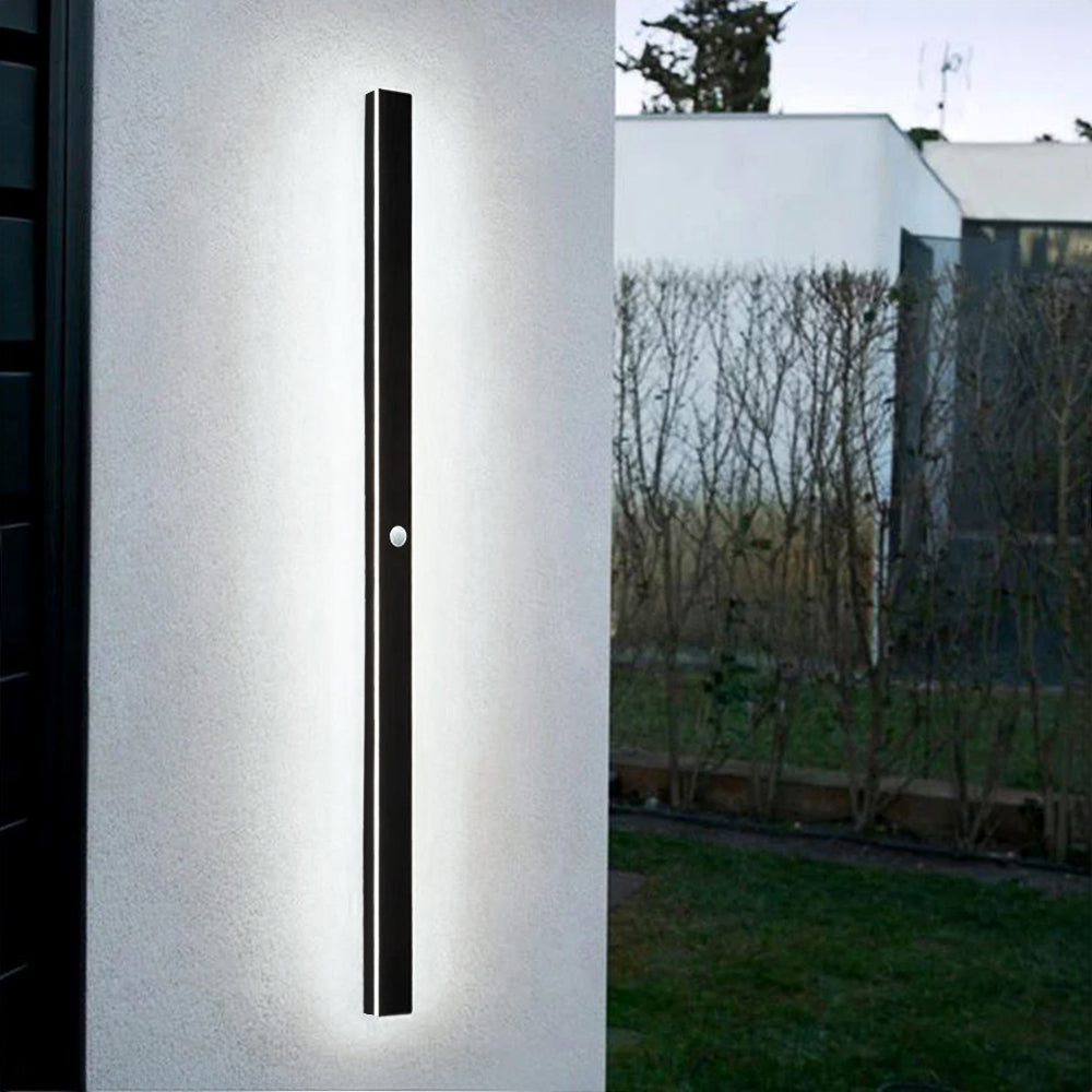 Elune Applique Murale Extérieur LED Étanche Minimaliste Métal Cour