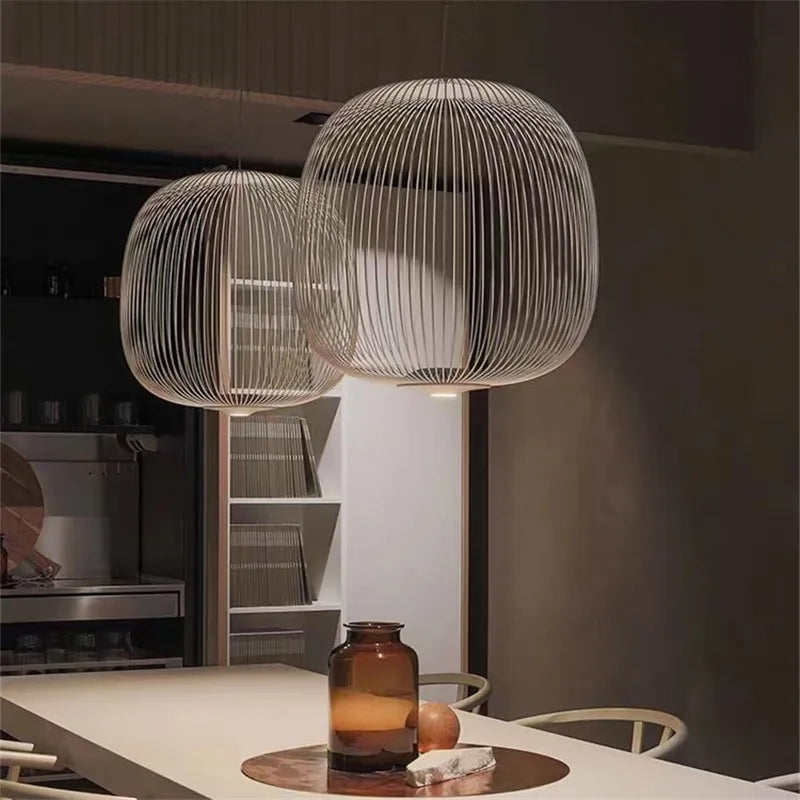 Suspension cage oiseau