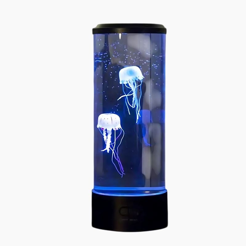Nattbordslampe med maneter og lava-touch
