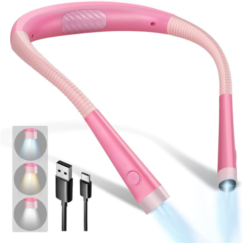 LED-leselampe Med Justerbar Lysstyrke – Oppladbart Batteri For Kontor Og Lesing