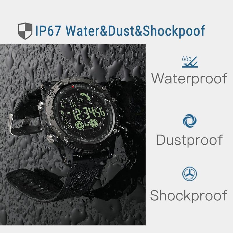 VibeForce™ – Montre Connectée Militaire Impermeable Suivi Activité Sport GPS