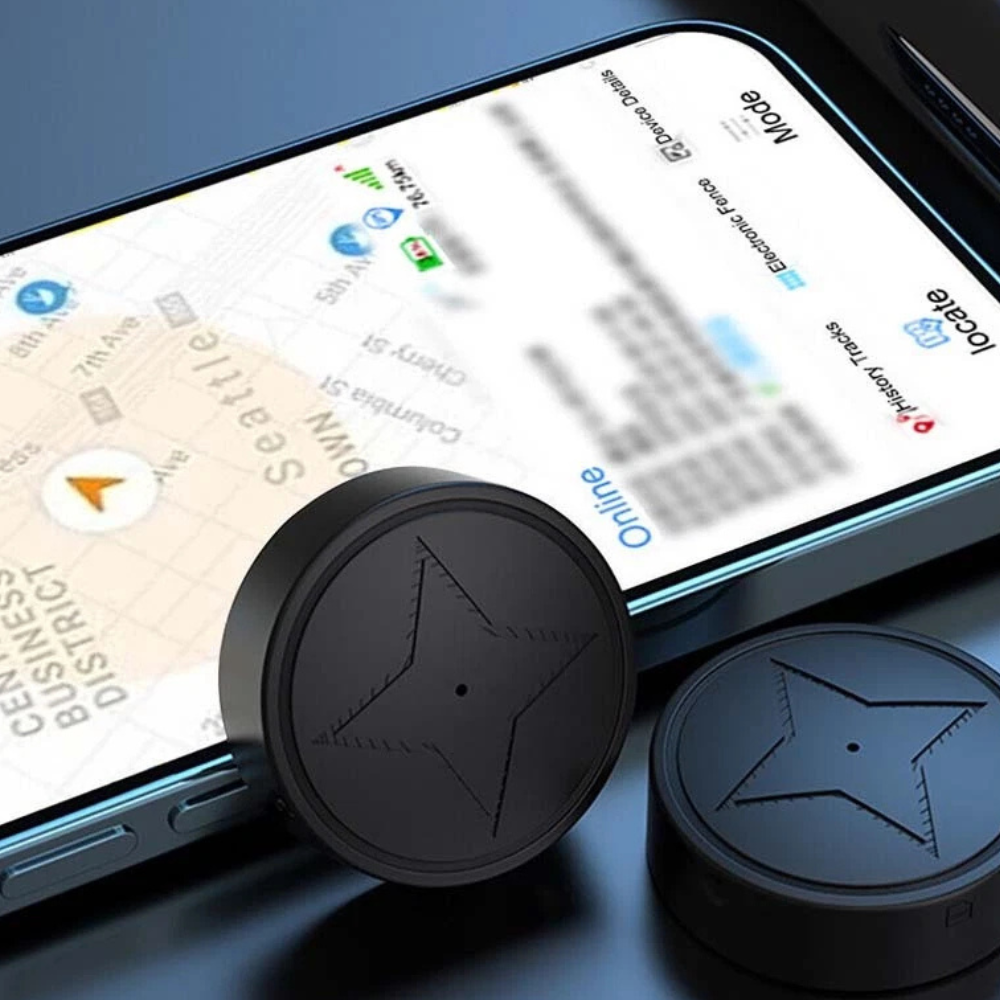Traceur GPS Mini Magnétique Étanche pour Voiture – Localisation en Temps Réel & Sécurité Anti-Vol