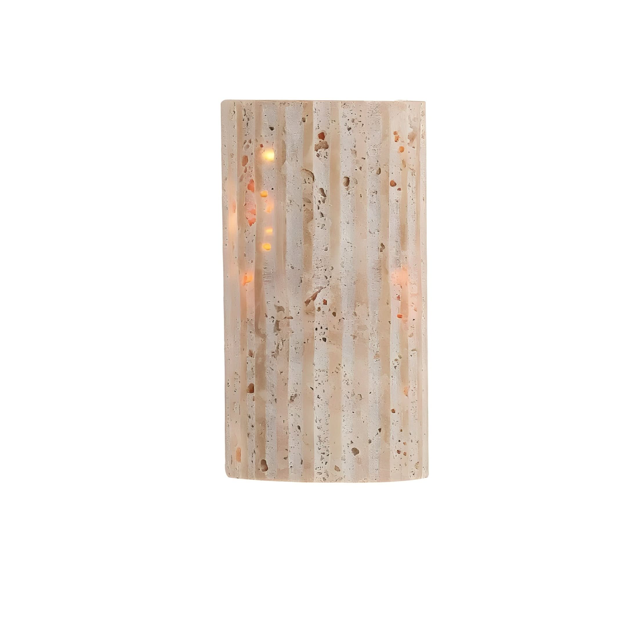 Applique Murale LED en Pierre Naturelle – Éclairage Chaleureux et Design Unique pour Votre Intérieur