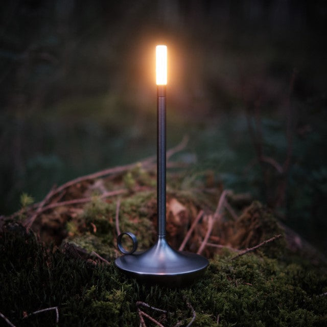 Lampe de table nordique en forme de bougeoir