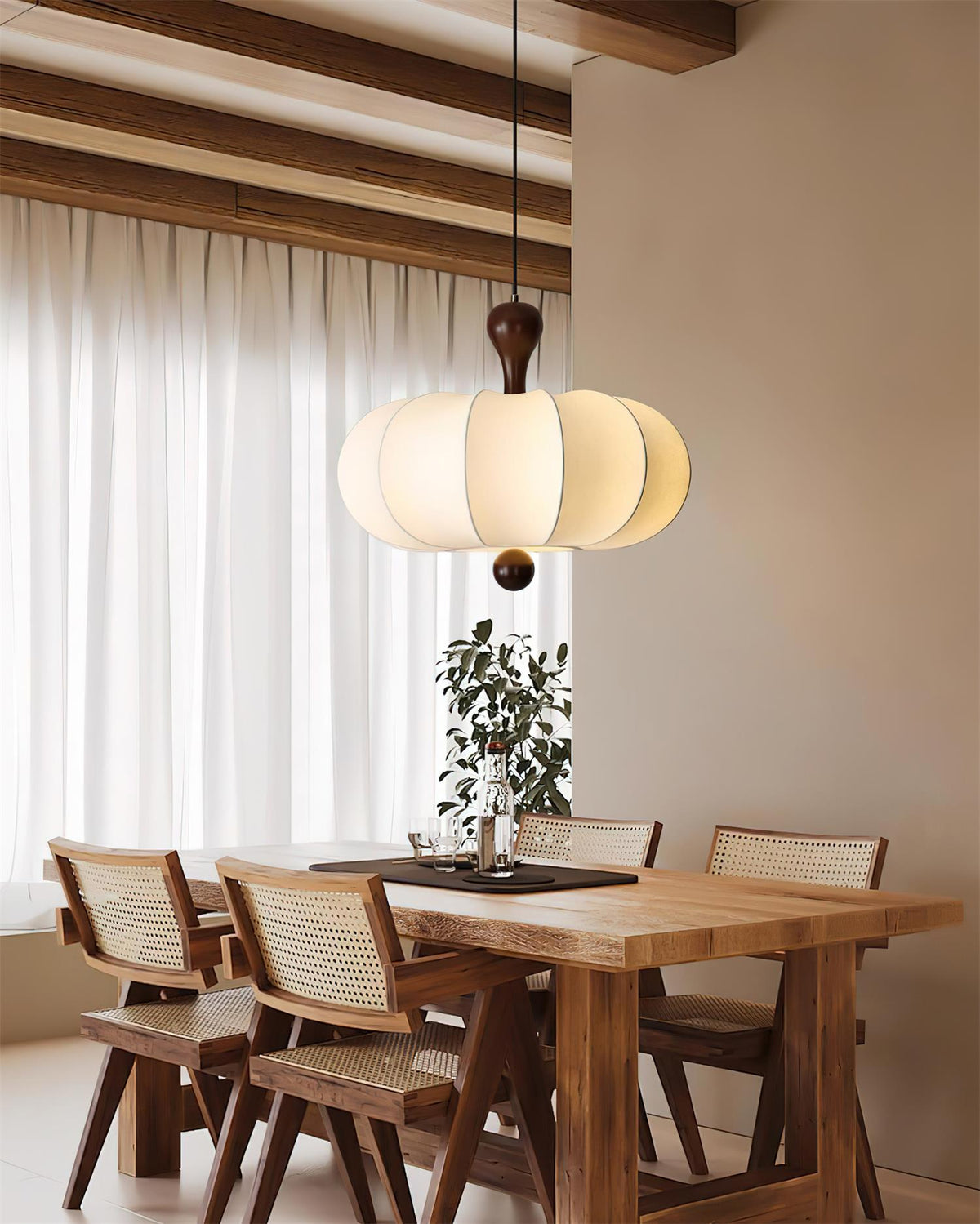 Orlena Suspension Sculptée Blanche