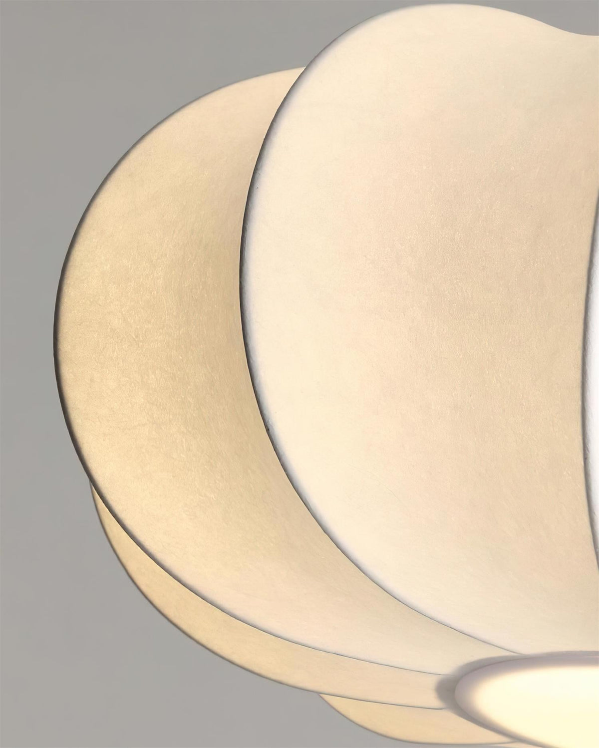 Orlena Suspension Sculptée Blanche