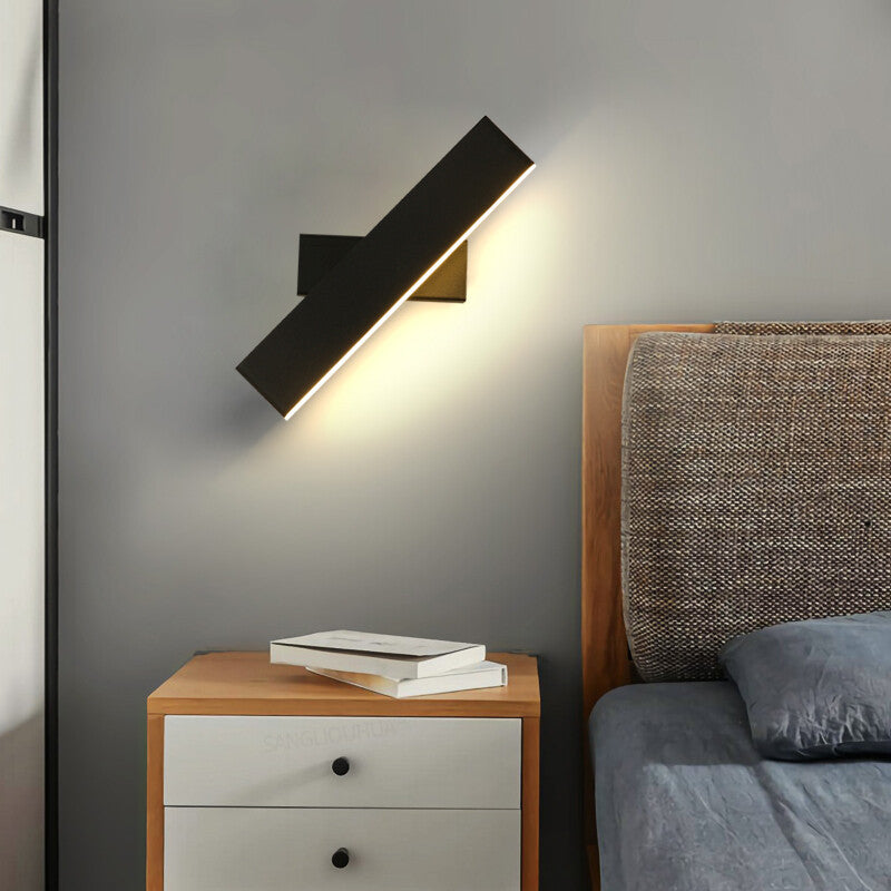 Applique murale Led asymétrique 360