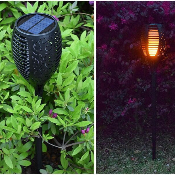 Lampe solaire d'extérieur Design Torche