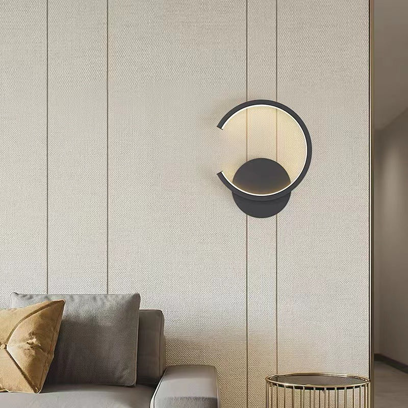 Applique murale Led Cercle Ouvert