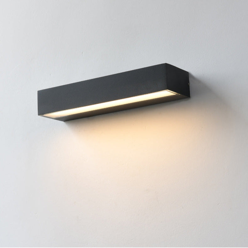 Applique murale extérieure Led noir