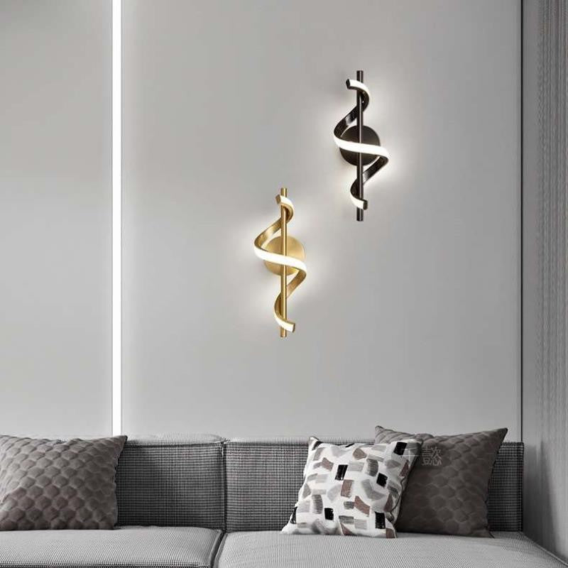 Applique murale design Spirale