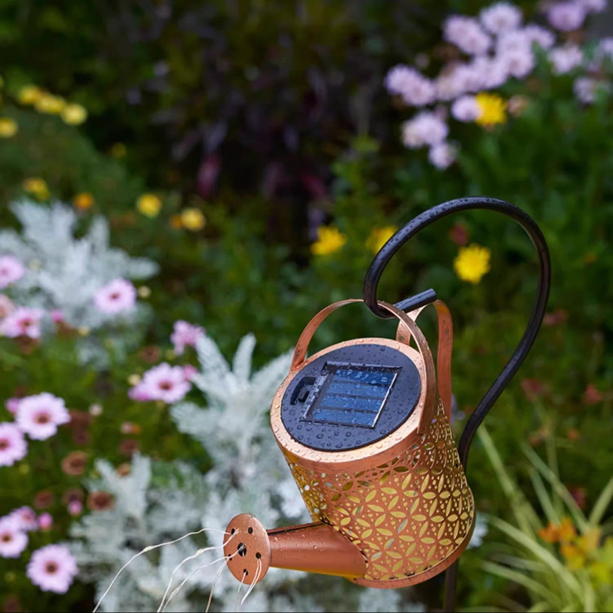 Lampe solaire Design Arrosage jardin