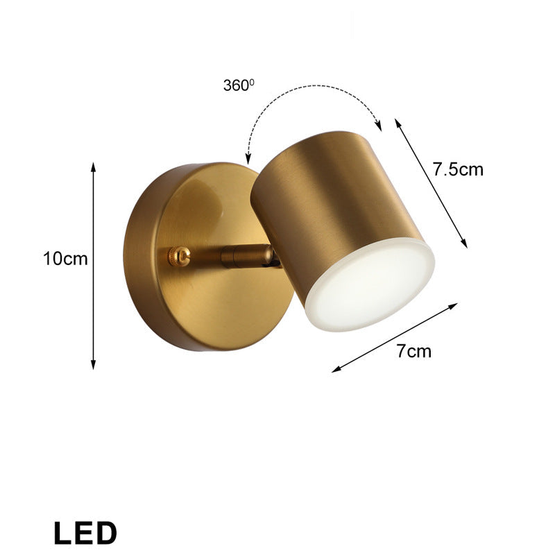 Applique murale Ronde minimaliste Led