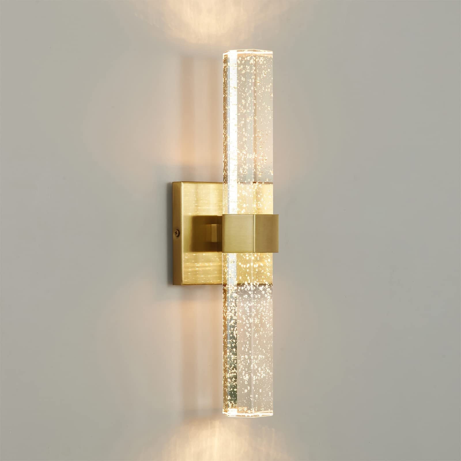 Applique murale LED design tube lumineux