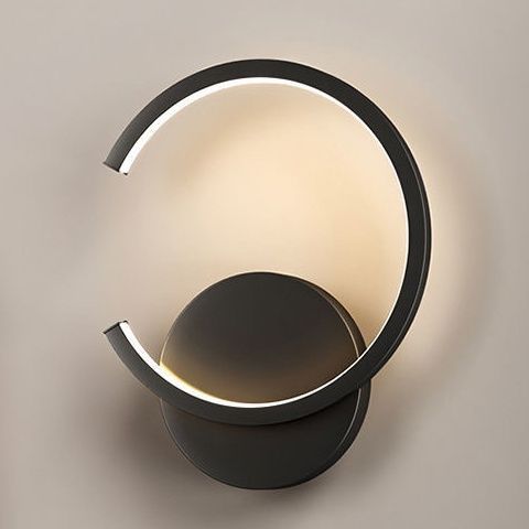 Applique murale Led Cercle Ouvert
