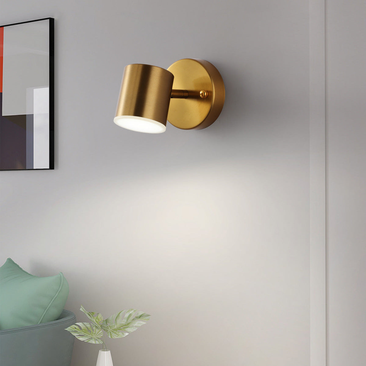 Applique murale Ronde minimaliste Led