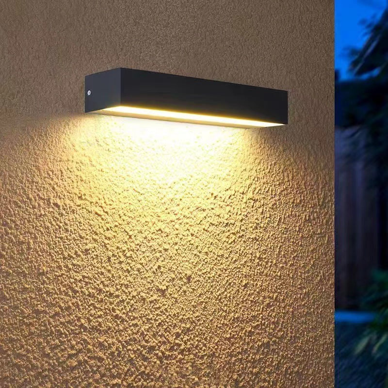 Applique murale extérieure Led noir