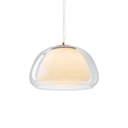 Suspension moderne design en verre