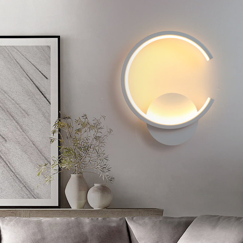 Applique murale Led Cercle Ouvert