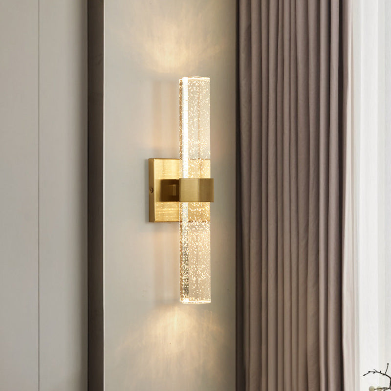 Applique murale LED design tube lumineux