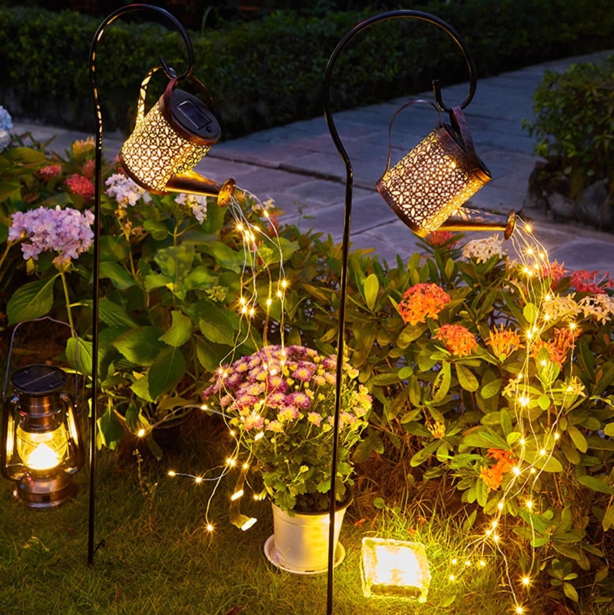 Lampe solaire Design Arrosage jardin
