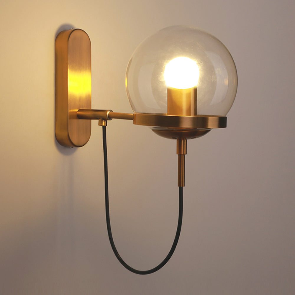 Applique murale Boule en verre