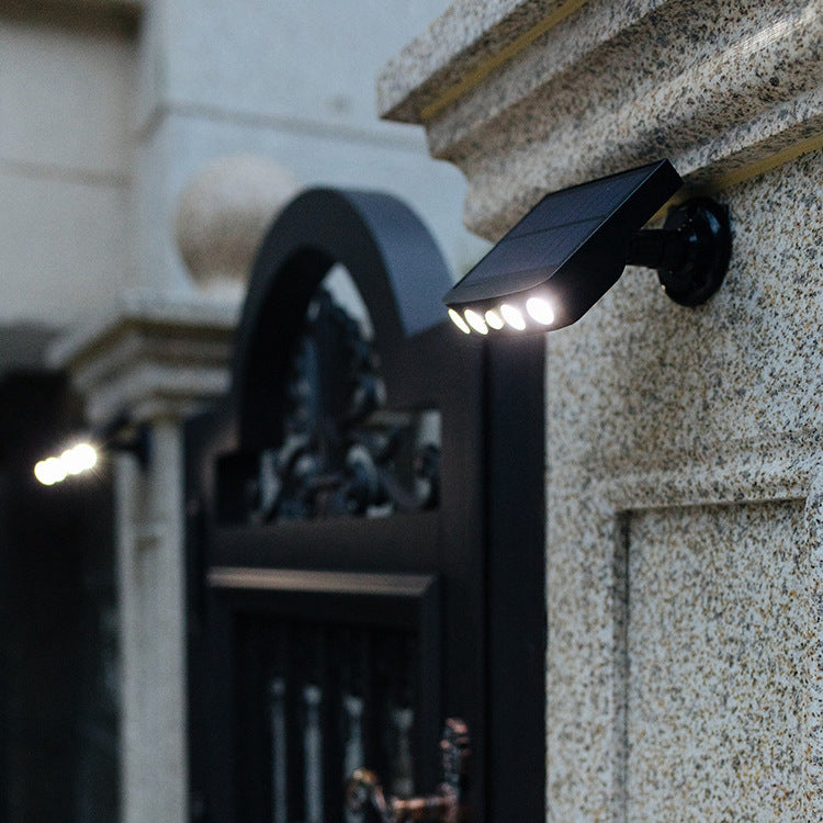 Lampe solaire extérieur murale avec détecteur de mouvement