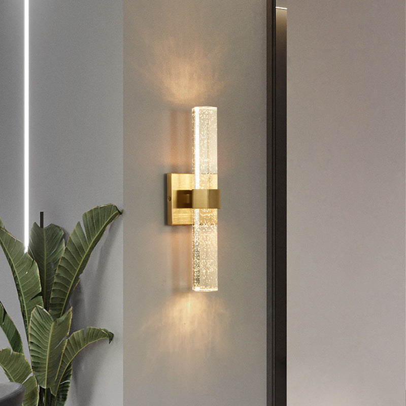 Applique murale LED design tube lumineux