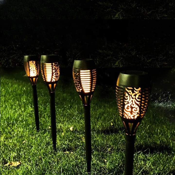 Lampe solaire d'extérieur Design Torche
